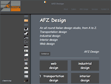Tablet Screenshot of afzdesign.com